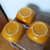 Mustard yellow sunflower cups