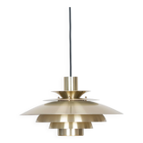 Lampe à suspension vintage danoise Verona par Kurt Wiborg, Jeka, années 1980
