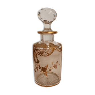Art Deco decanter, hand-painted