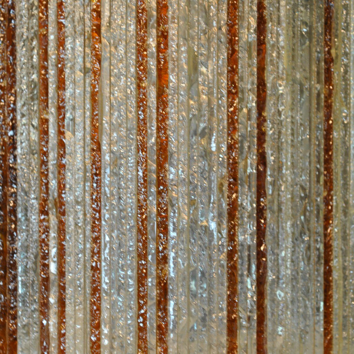 Glass lamps by Poliarte, 1960s, set of 2