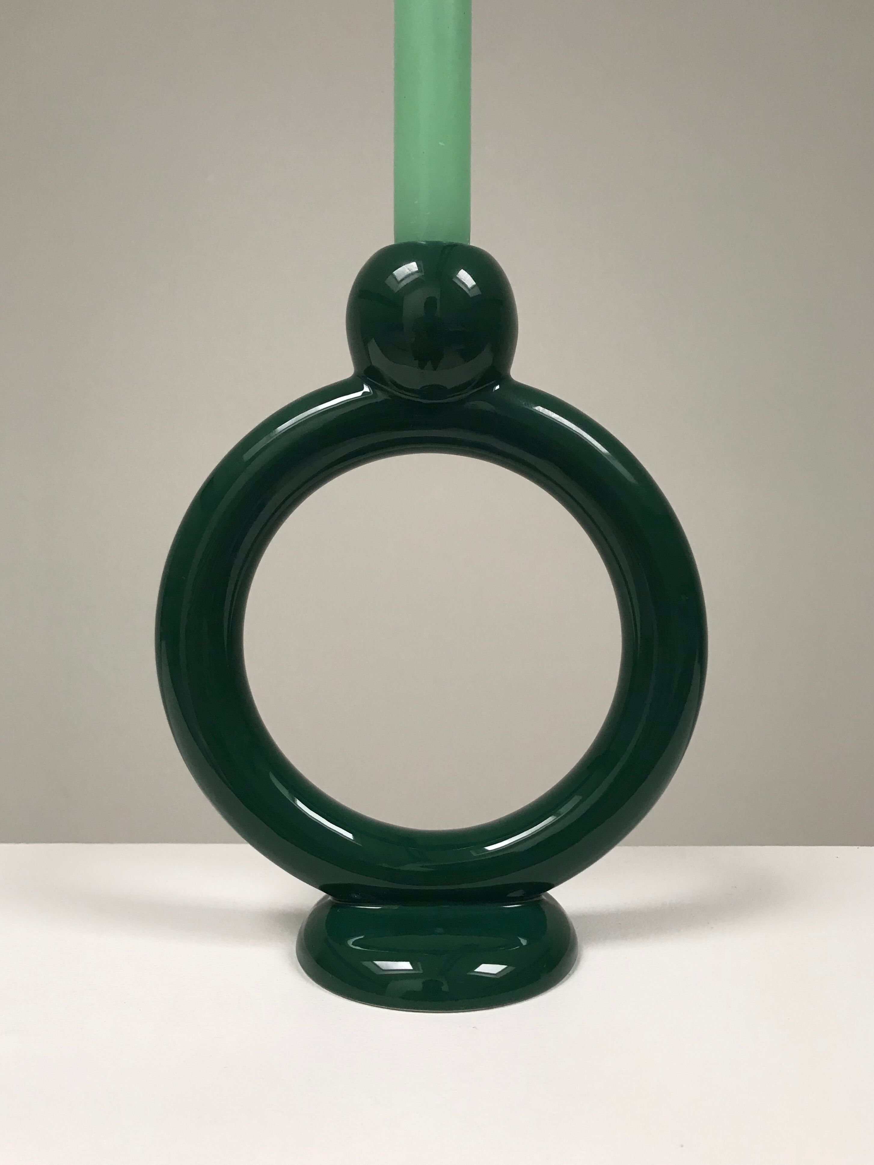 Ceramic candlestick
