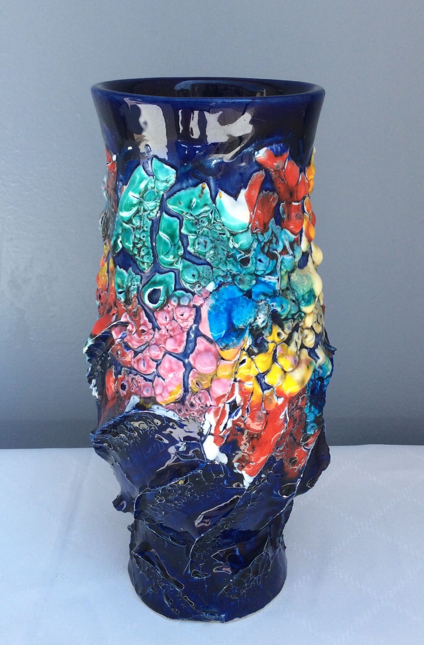 Ceramic Vallauris Vase, 1960s