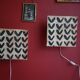 Deux appliques murales vintage Ikea