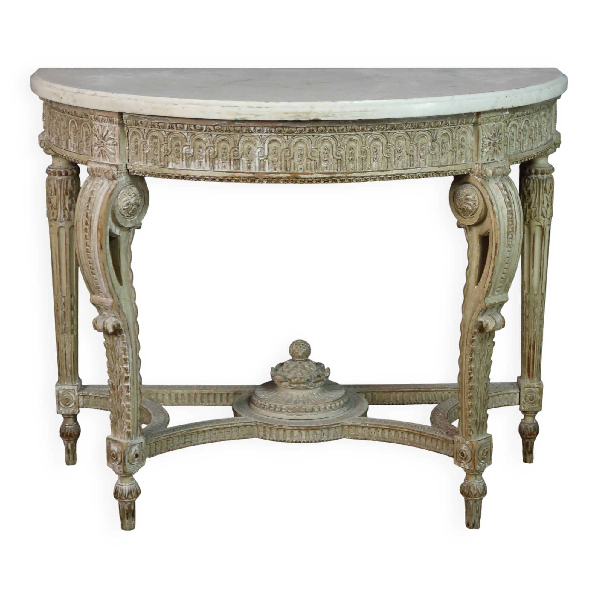 console peinte XX sècle