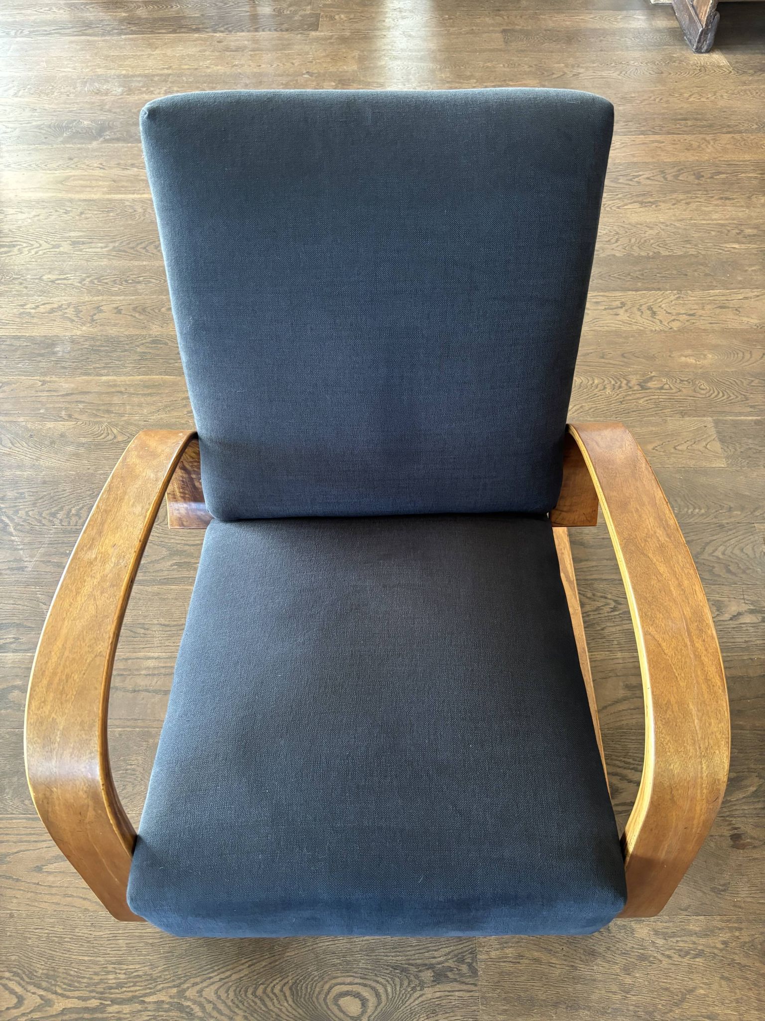 Vintage 1950s armchair inspired by Alvar Aalto, Set of 2