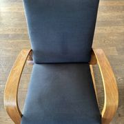 Vintage 1950s armchair inspired by Alvar Aalto, Set of 2