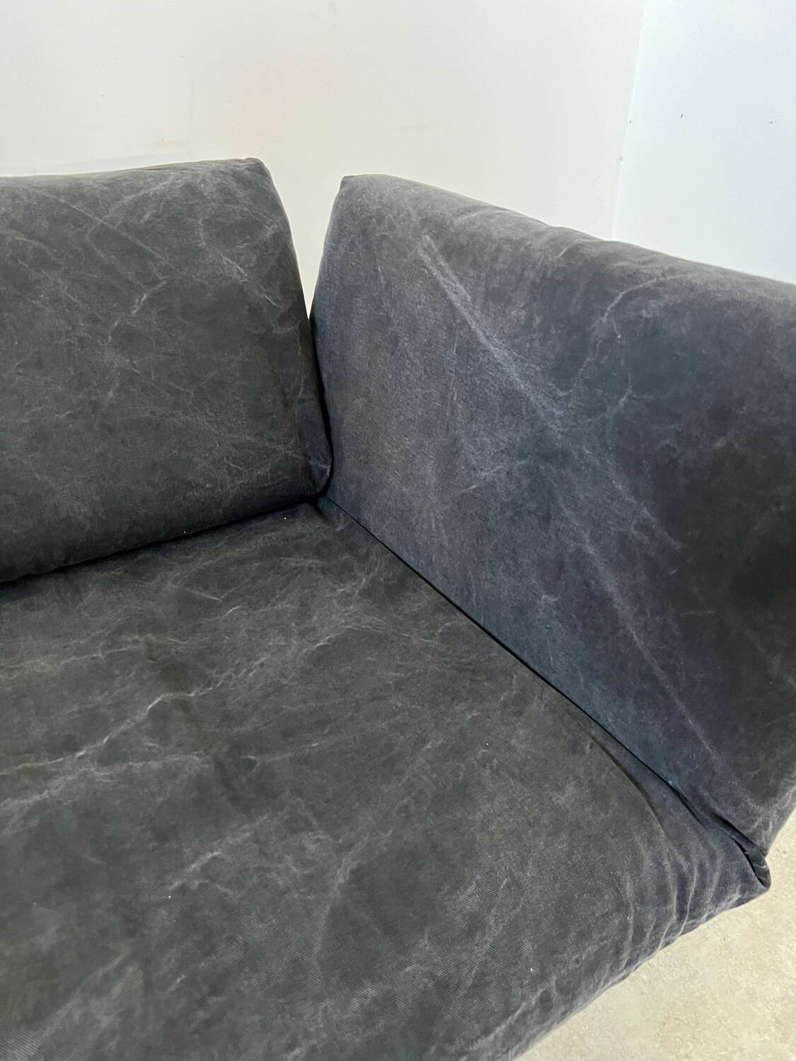 Vintage 2/3 seater sofa "Rataplan" Italian design Roberto Tapinassi for Dema modular