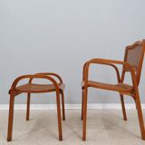 Prodotti living-room set, straw, Vienna, 1940s