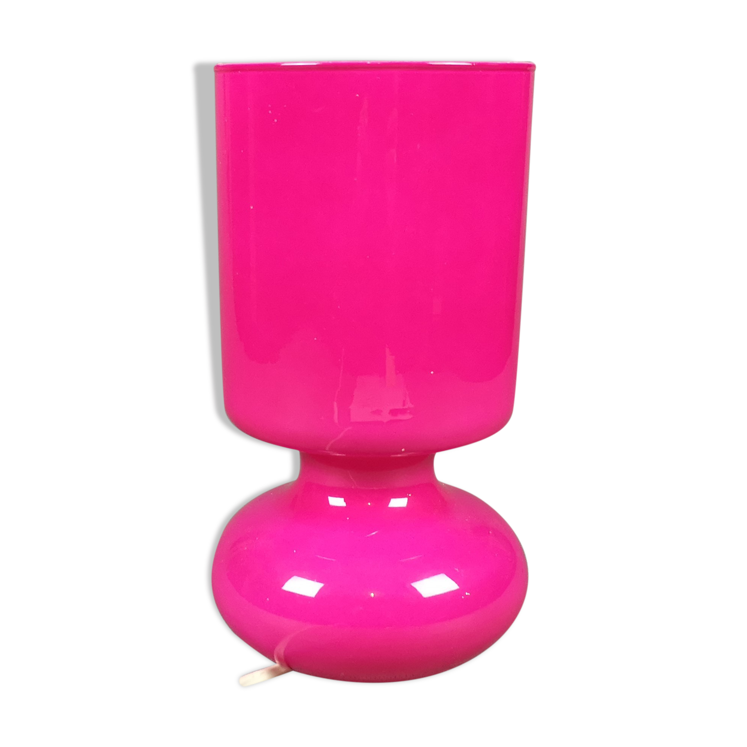 Lykta Raspberry Vintage Lamp Ikea opaline - vintage luminaire