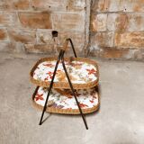 Vintage servant display or magazine holder