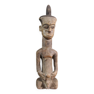 Art africain - Figure d'ancêtre Dengese Totshi (N° 18448)- décoration ethnique