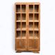 Art Deco Parisian glass-fronted wardrobe, demountable