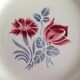 4 dessert plates model Juliette, Digoin-Sarreguemine