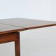 Niels Otto Moller large extendable dining table in rosewood Denmark 1960
