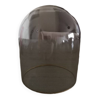 Globe en verre ancien / cloche à bougie