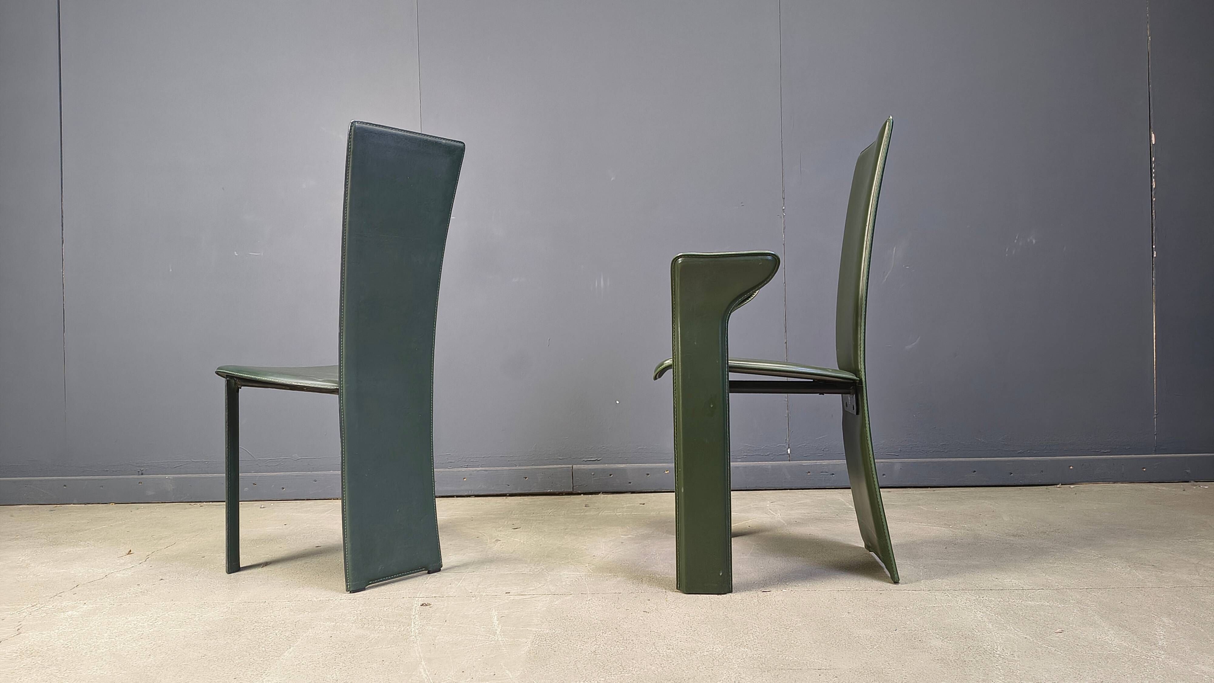 Vintage dining chairs by Pietro Costantini, 1980s, set of 6