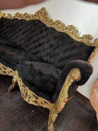 Rococo vintage baroque canapé