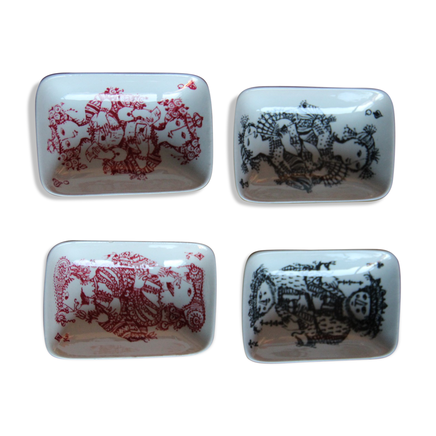 Set de 4 mini-coupelles design Denmark