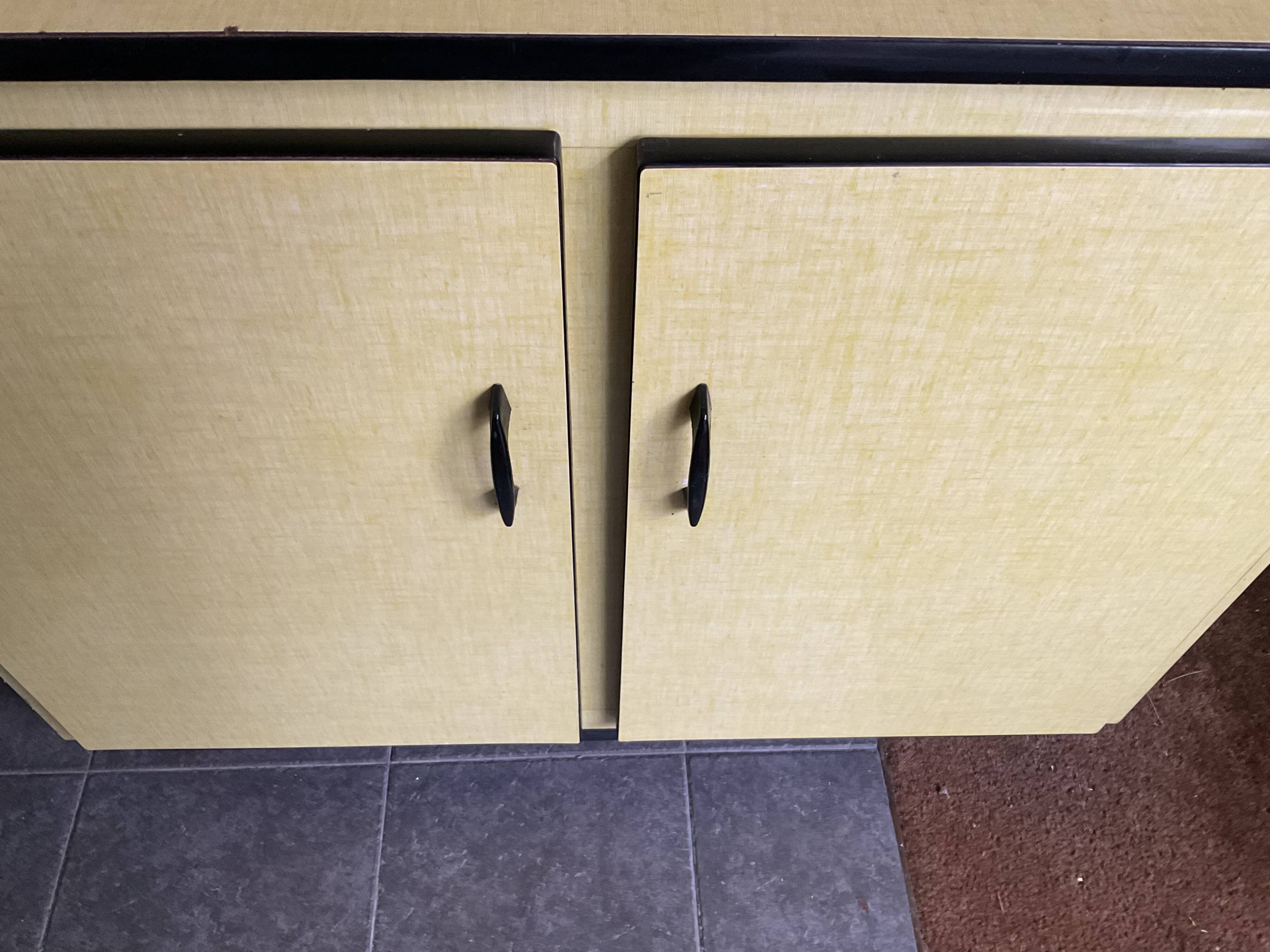 Formica chest of drawers from the 1960s