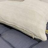 Square cushion in vintage fabric, Kilim style.