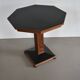 Antique octagonal oak table, 1920s
