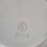 Grand Plat Rond En Faience Moulin Des Loups Orchies