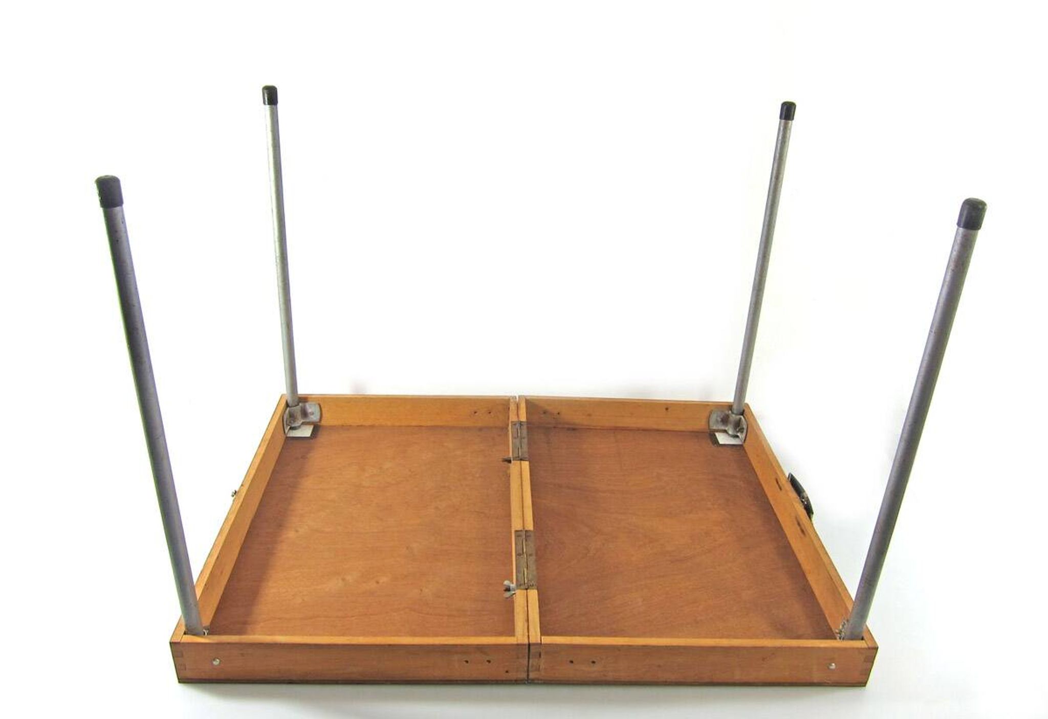 Table de camping en contreplaqué des années 60