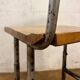 Adjustable workshop chair from the 50s/60s