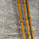 Old wooden towel rack 3 arms