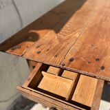 Table de ferme en bois ancien