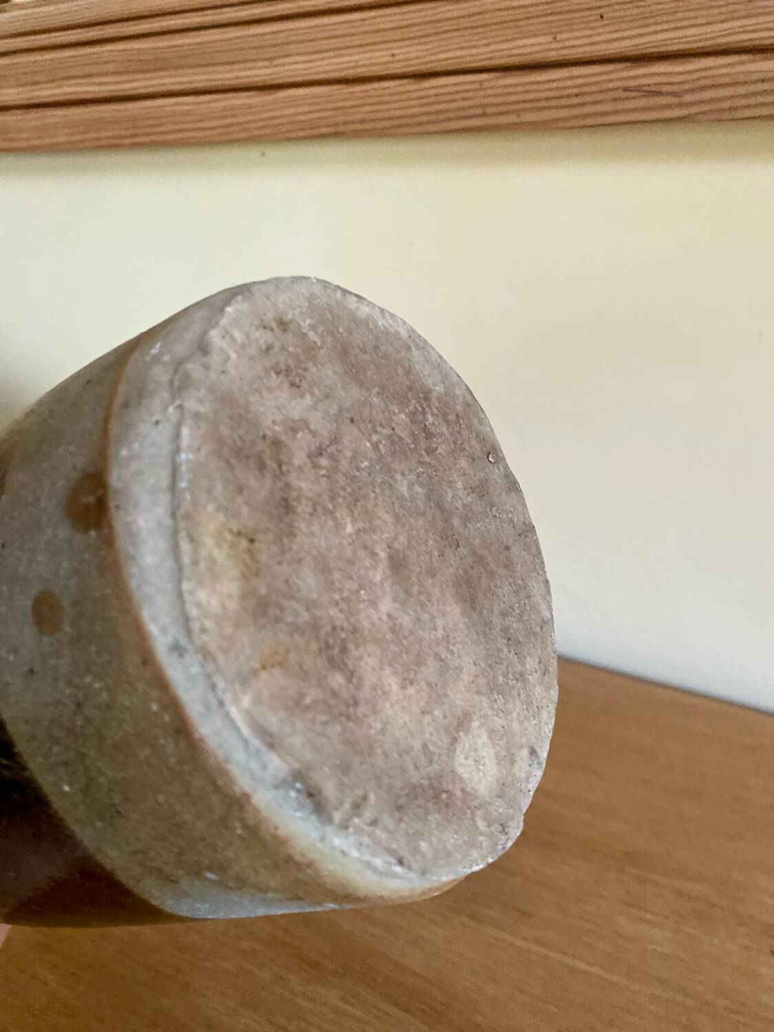 Vase ceramique du 19eme de la Borne