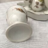 vintage porcelain egg service