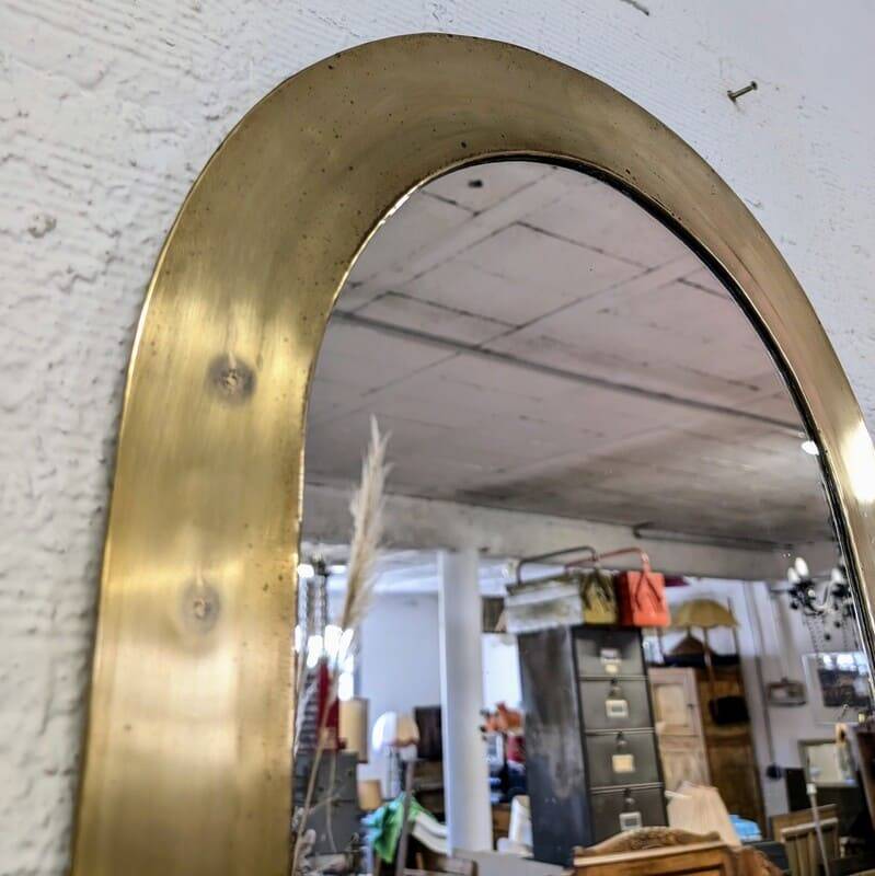 Miroir en laiton