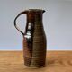 Vintage enameled stoneware pitcher