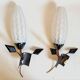 Pair of 1960s wall sconces