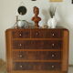 Commode art déco en palissandre et acajou