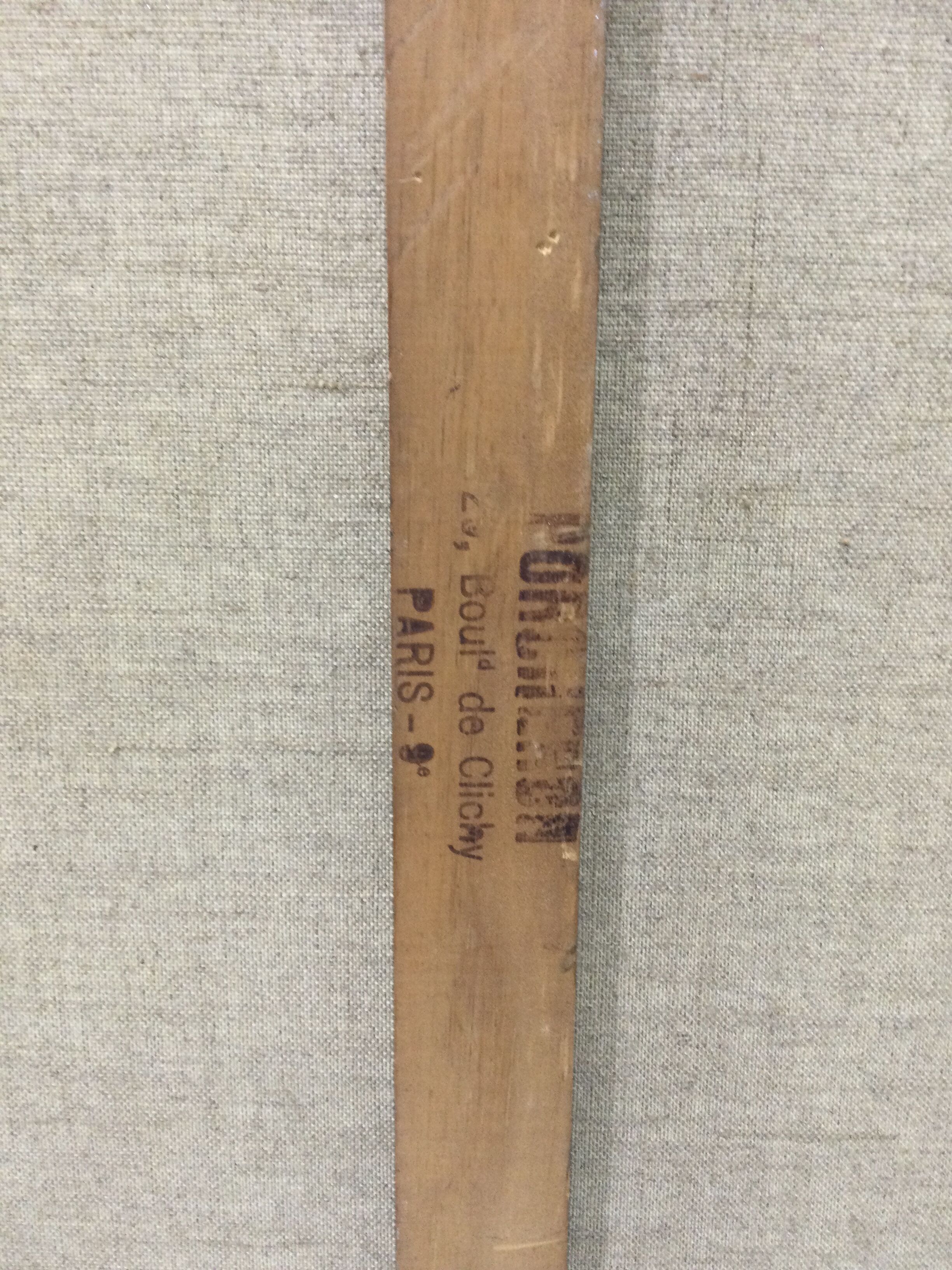 A. Ledieu – Oil on canvas "Bassin d'Hermes"