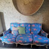 Designer's guild fabric sofa