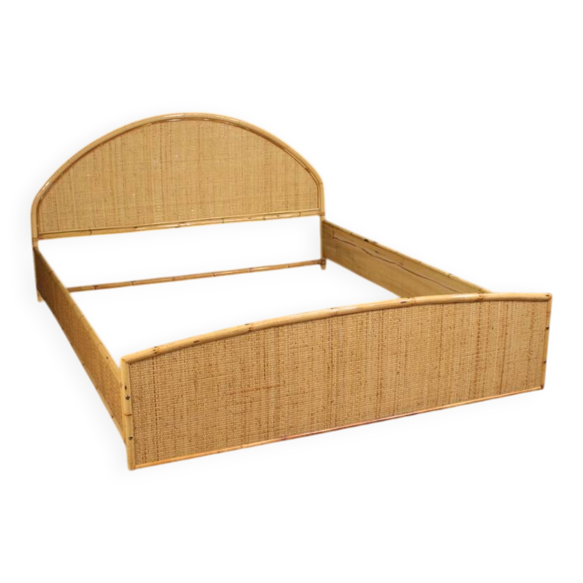 20th century Italian double bed