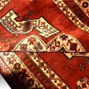 Afghan kazak oriental rug – hand-knotted: 127 x 170 cm