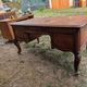 Minister's desk carved wooden cottage