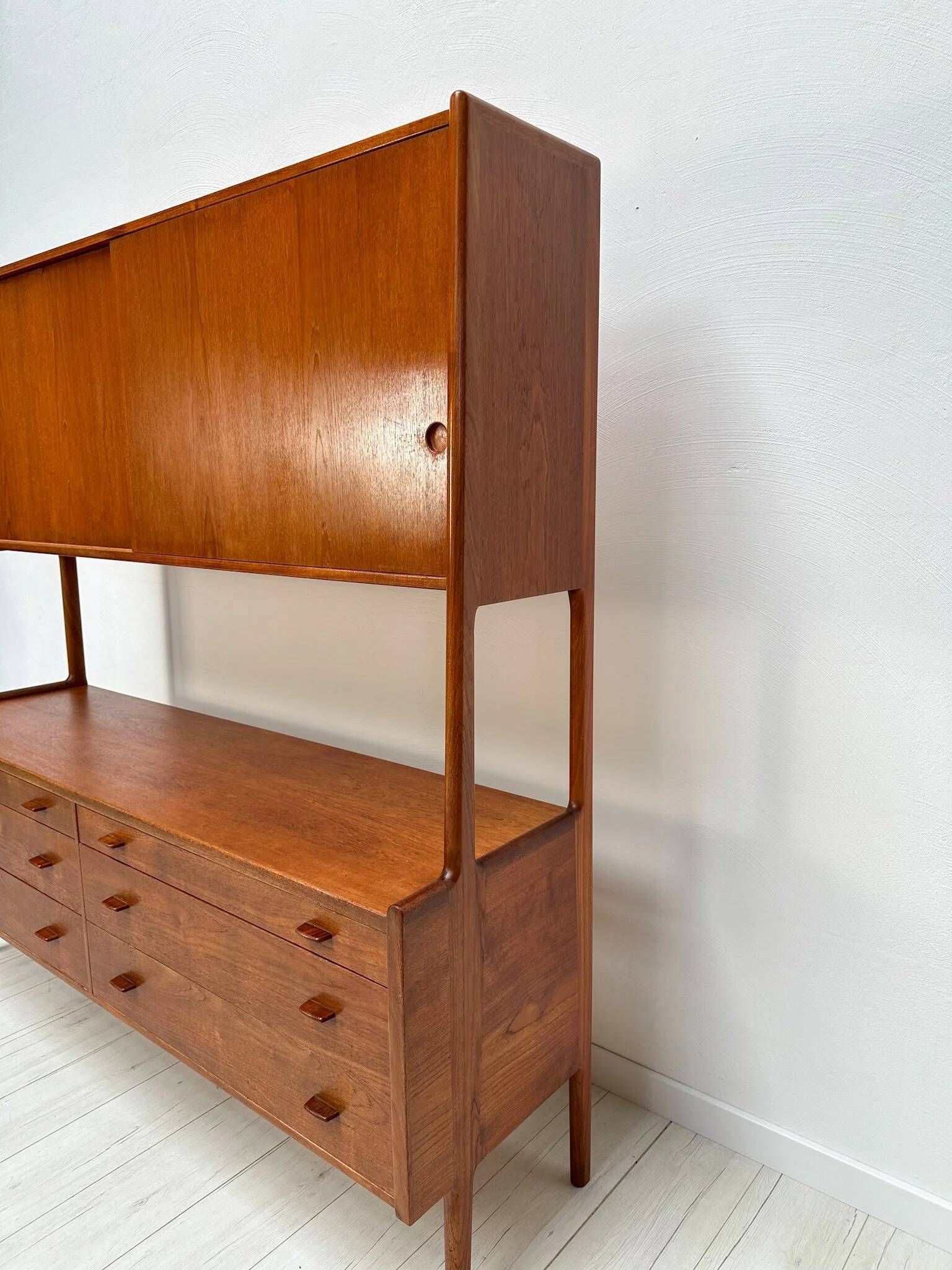 1950s Vintage Danish Teak Sideboard RY20 by Hans J. Wegner for Ry Møbler
