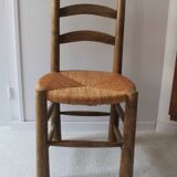 French handmade mulched chairs