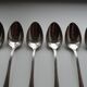 6 dessert spoons silver metal model Printania - 14 cm, Christofle