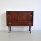 Buffet audio vintage en palissandre