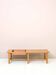 Banc scandinave avec jardinière