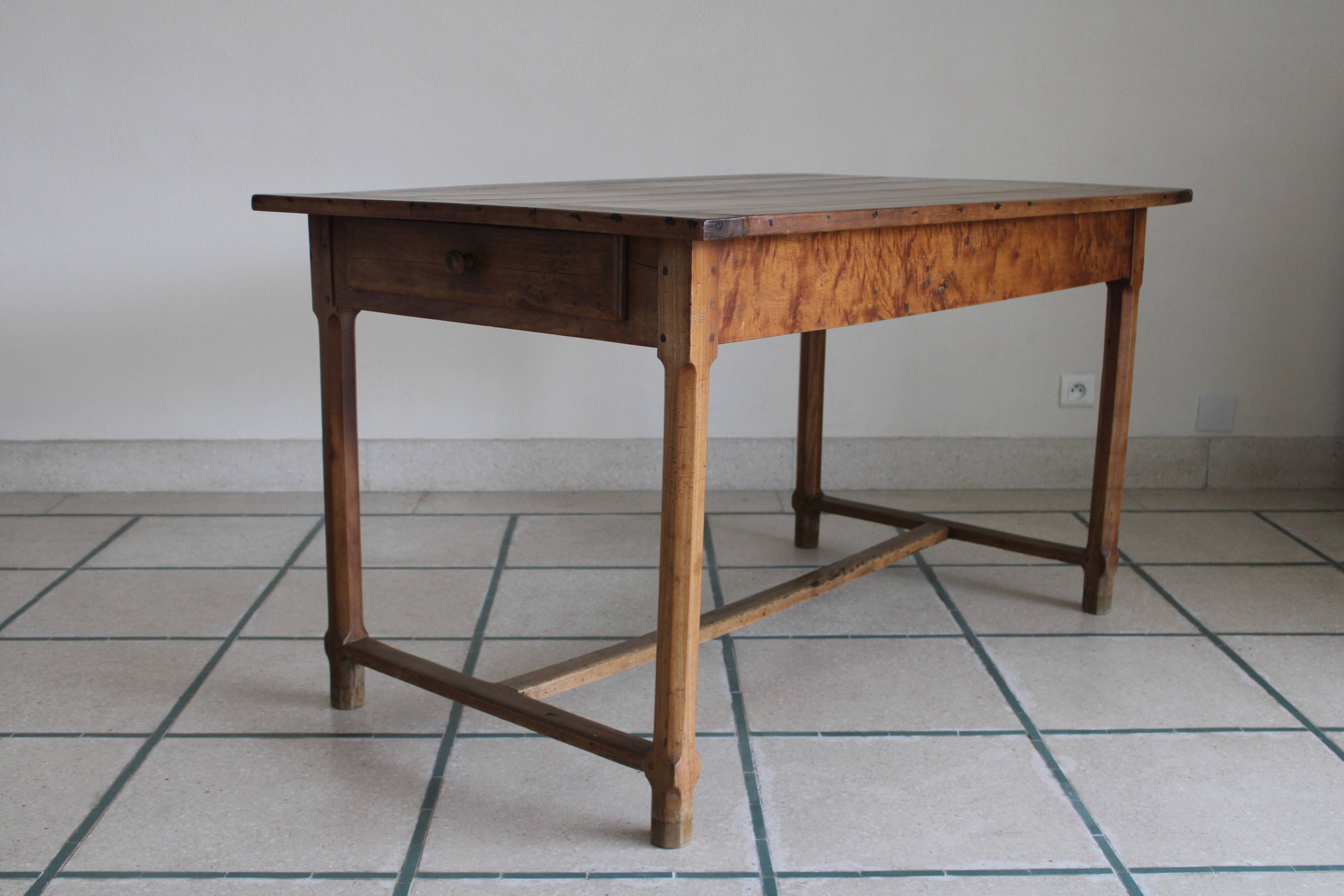 Antique cherry wood table