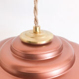 Suspension vintage copper lampshade