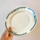 Lot of 5 flat plates in Terre de Fer Longchamp model Belleville, late 19th century