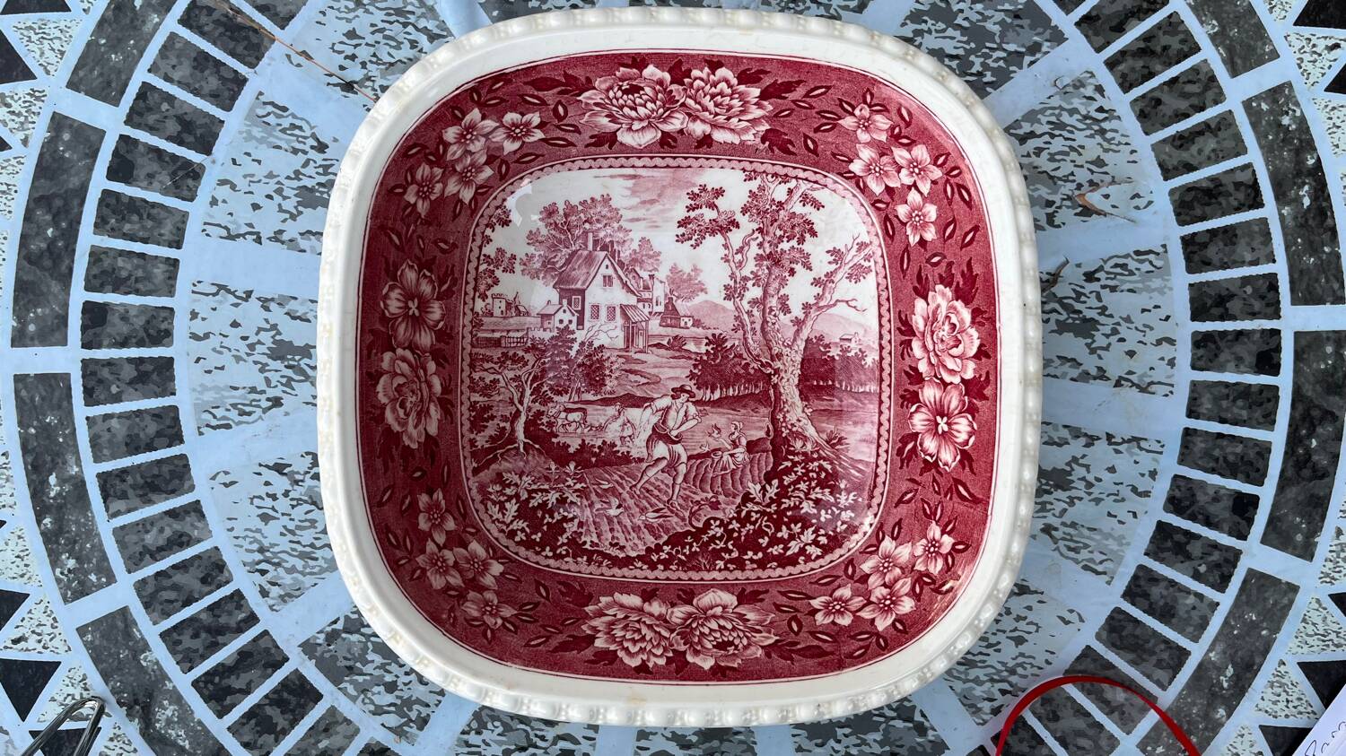 Salad bowl Villeroy and Boch 1960